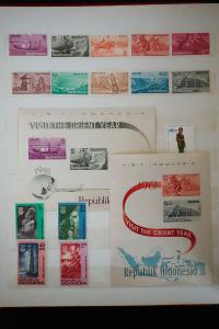 Indonesia Early Mint Stamp Collection