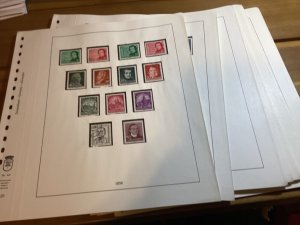 ICOLLECTZONE German Democratic Republic 1956-1958 Mint/used High CV  (Col50)