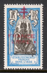 French India - Scott #161 - MLH - SCV $3.25