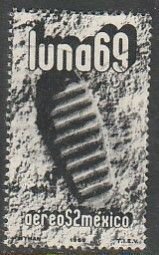 MEXICO C353, LUNA'69 Moon Landing. Used. VF. (1173)