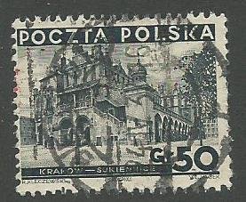 Group of 8 Used Stamps From Poland