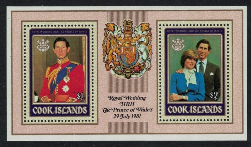 Cook Is. Royal Wedding MS 1981 MNH SG#MS814 MI#Block 115