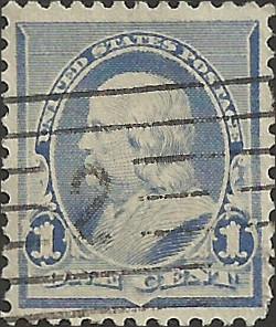 # 219 DULL BLUE USED BEN FRANKLIN SCV-0.75