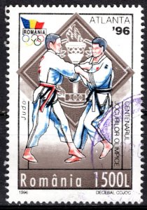 Romania; 1996: Sc. # 4096, Postally Used Single Stamp