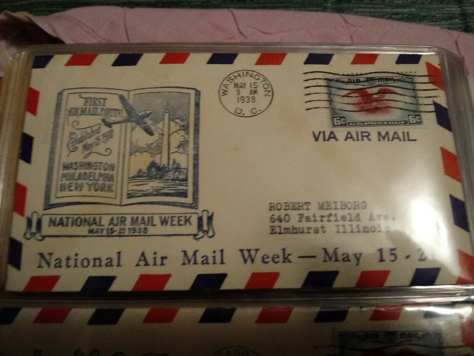air mail stationery history