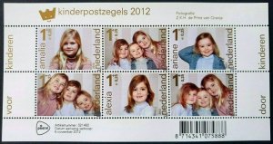 Netherlands 2012 - Princesses MNH Sheet  # B765