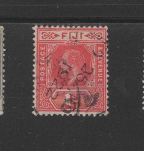 FIJI #81  1912  1p  KING GEORGE V     F-VF  USED