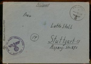 3rd Reich WWII Heiligenbeil Kessel Ostpreussen Feb 1945 Feldpost Contents 93264