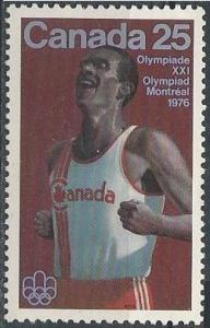 Canada 665 (mnh) 25c XXI Olympiad, Montreal, track