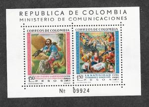 Colombia C388 Mint NH S/S!