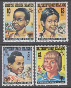 British Virgin Islands 356-359 MNH VF