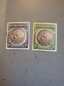 Stamps Bahamas Scott #90-1 hinged