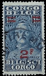 BELGIAN CONGO   #132 USED (4)