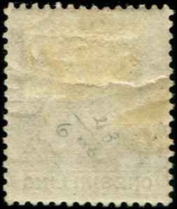 St Christopher SC# 16 Victoria 6d wmk 2 MH TORN see scan