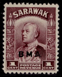 SARAWAK GVI SG139, 50c violet & scarlet, M MINT. Cat £12.