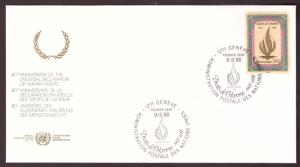 United Nations Geneva, First Day Cover