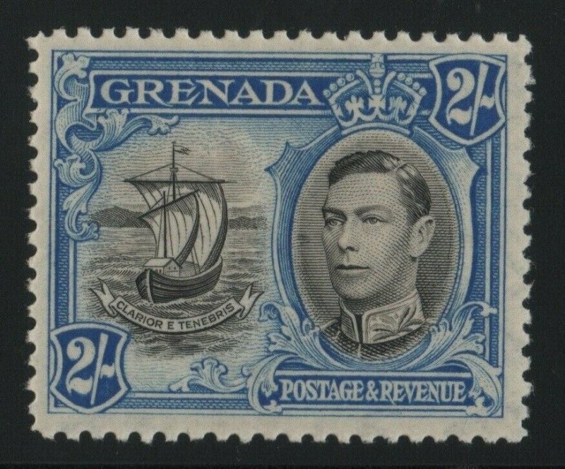 Granada 1938 SG161 2/- 12 1/2 PEF Menta montado 