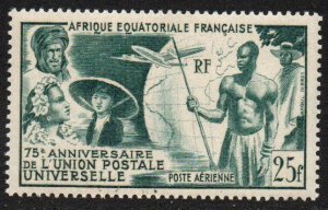 French Equatorial Africa Sc #C34 Mint Hinged