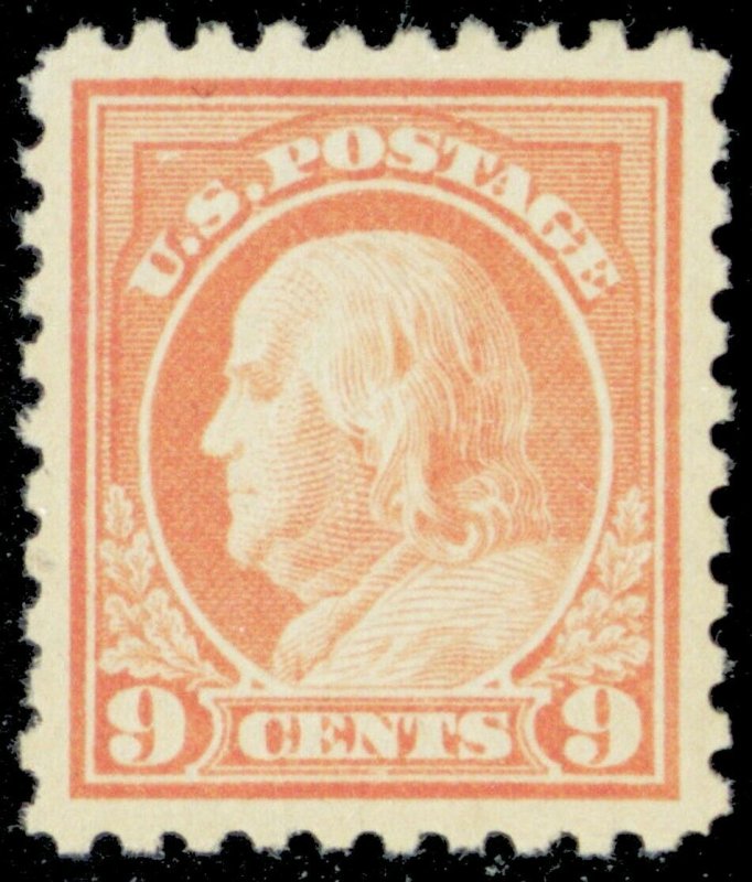 432, Mint XF NH 9¢ Franklin Stamp - A GEM! - Stuart Katz