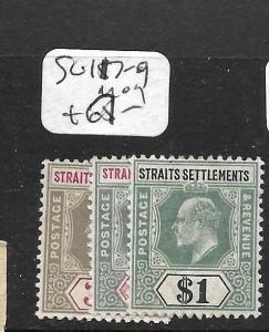 MALAYA STRAITS SETTLEMENTS (P3110B) KE SG117-9   MOG