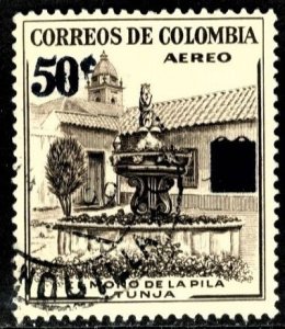 COLOMBIA #C321, USED AIRMAIL - 1959 - COLOMBIA198