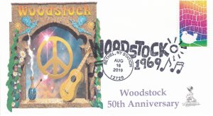 Woodstock 50th Anniversary FDC