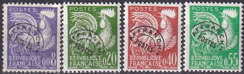 France #952-5  F-VF Unused  CV $33.80 (Z2563)