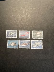 Stamps Greenland Scott #136-41 never hinged