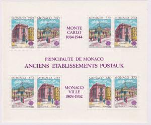 Monaco # 1770a, Europa '90 - Post Office Buildings, NH, 1/2 Cat.