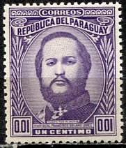 Paraguay; 1947: Sc. # 442: */MH Single Stamp