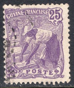 FRENCH GUIANA SCOTT 62