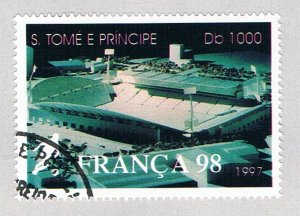 St Thomas & Prince  Used Stadium B 1998 (BP81008)