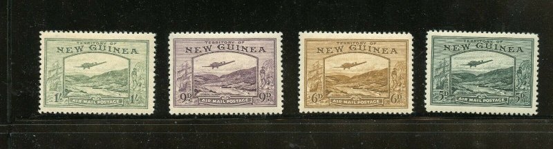 NEW GUINEA BULOLO GOLDFIELDS SCOTT # C46/59 VF MINT NEVER HINGED ORIGINAL GUM 