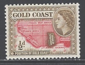 Gold Coast Sc # 148 mint never hinged (RRS)