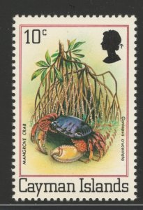 Cayman Islands 1980 Mangrove Crab 10c Scott # 454 MNH