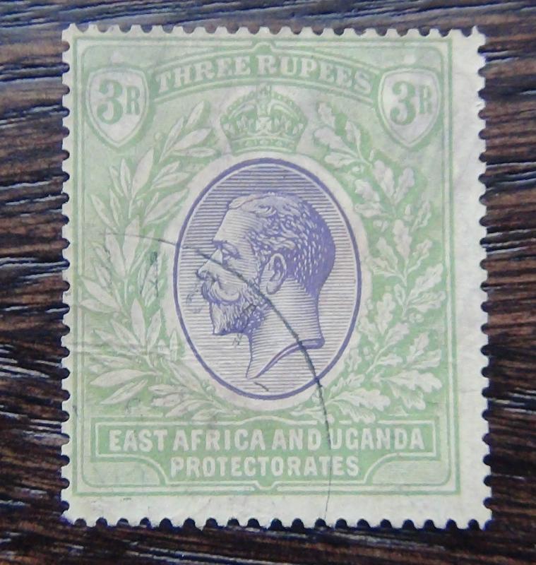 East Africa & Uganda 1912 3r Used SG55  