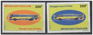 2011 Togo Mi. B4316 Postreisedienst Travel with the Post Office Bus Bus Coach-