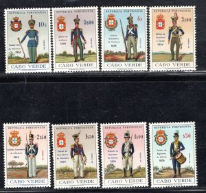 CAPE VERDE SC# 330-37 FVF/MNH