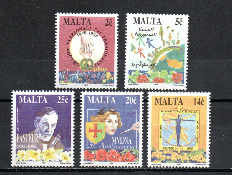 Malta #852-856 MNH