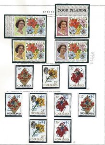 1967-75 COOK ISLANDS, Yvert n . 137/432 + BF Collection MNH / ** Total euro 927