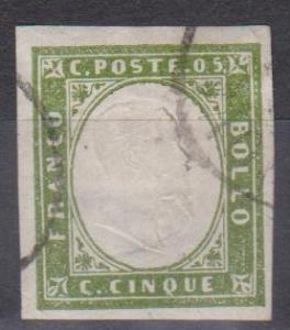 Sardinia #10b F-VF Used CV $75.00 (B7562)