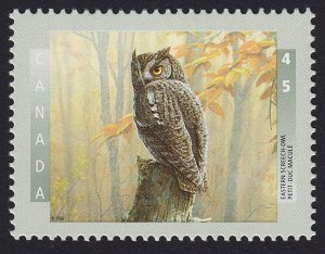 BIRD * EASTERN SCREECH OWL = Canada 1998 #1712 MNH STAMP