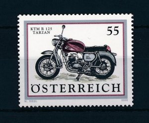 [29614] Austria �sterreich 2006 Motorcycle KTM R-125 Tarzan  MNH