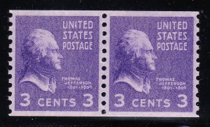 MOstamps - US #842 Mint OG NH Pair Grade 95 with PSE Cert-Lot # MO-5362 SMQ $65