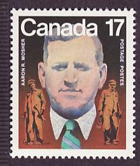 Canada #899 Aaron Mosher MNH single
