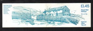 GB Folded Booklet FS2a 1983 Lyme Regis LM booklet Complete - cyl B3