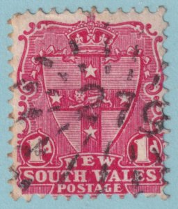 NEW SOUTH WALES 98  USED - INTERESTING CANCEL - NO FAULTS VERY FINE! - TFN