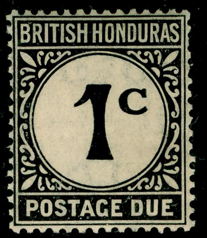 BRITISH HONDURAS SGD1, 1c black, M MINT.