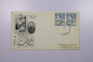 Kenya 1954 FDC - Royal Visit - Artcraft Cachet - Nairobi - F76102