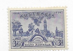 Australia #160 MH Remnants - Stamp - CAT VALUE $3.50
